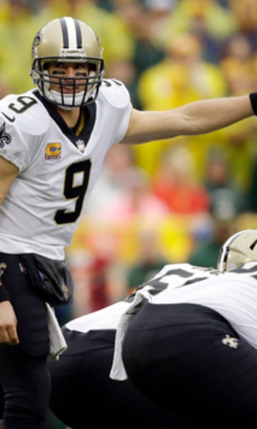 Brees gratified by help from Saints' running game, defense